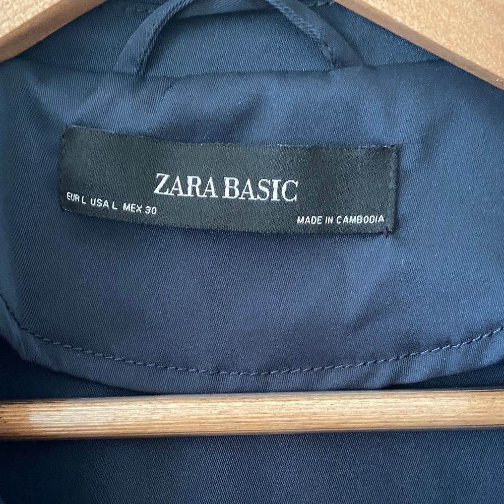 Zara Basic Navy Jacket - image 2